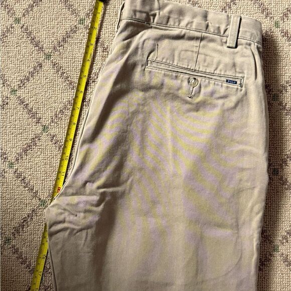 Polo By Ralph Lauren Classic Fit Khaki Pants 35 x 32 - Picture 7 of 9